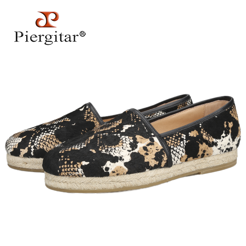 Espadrille Slip On - Piegitar نمط جديد متعدد الألوان الأفعى