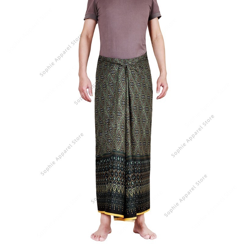 Sarong Men Wrap - تنورة باتيك سارونج لتنورة أنبوبية ملفوفة