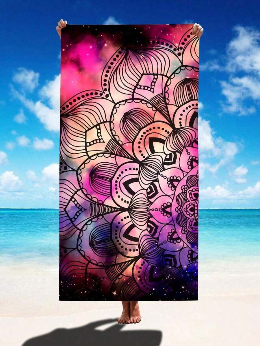 Beach Towel Large - بطانية/منشفة شاطئ فائقة الامتصاص سريعة الجفاف
