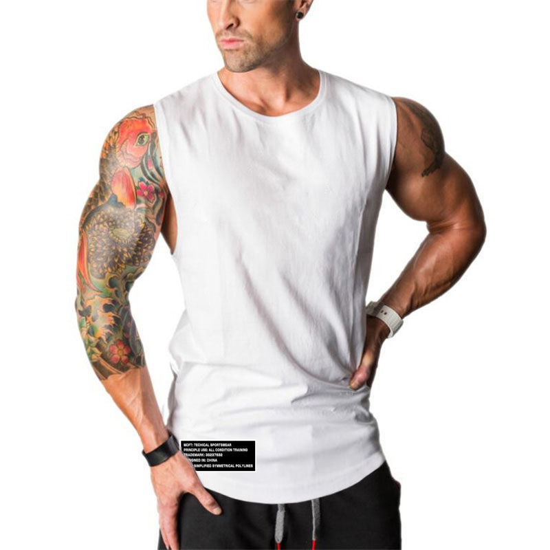 Tank Top Muscle - قميص رجالي صيفي بدون أكمام قابل