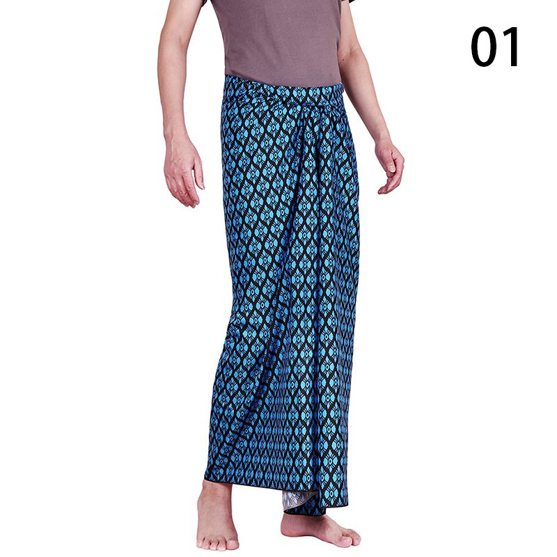 زي تقليدي للجنسين على الطراز ا - مراجعة Sarong Men Wrap وسعره