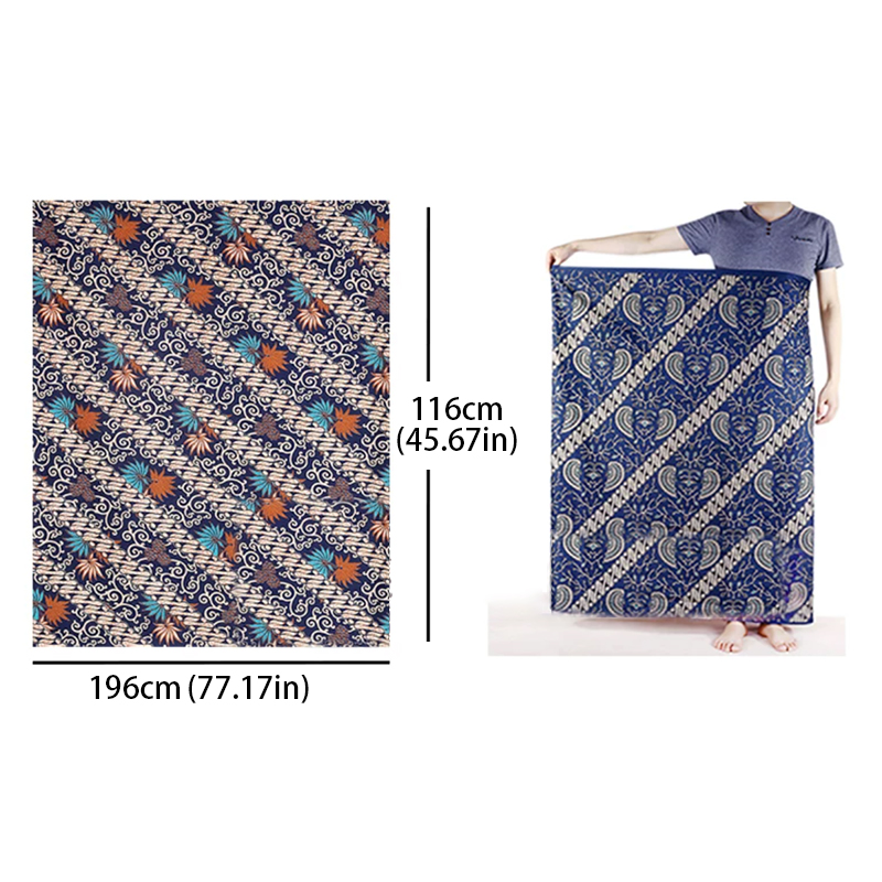 زي تقليدي للجنسين على الطراز ا - مراجعة Sarong Men Wrap وسعره