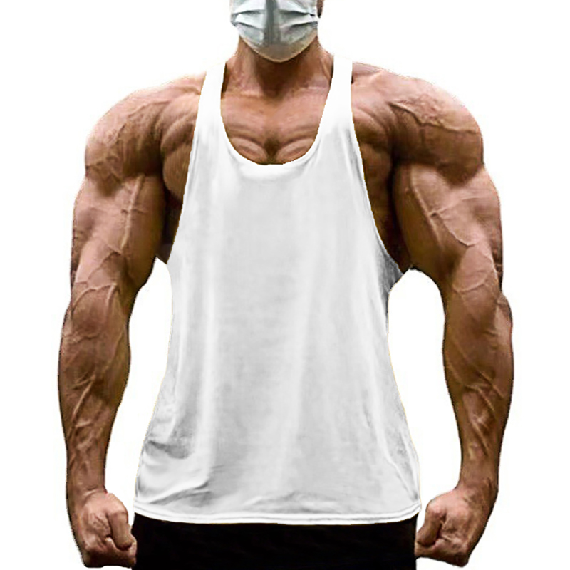 قمصان رجالية صيفية قطنية سادة  - مراجعة Tank Top Muscle وسعره