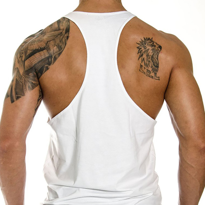 قمصان رجالية صيفية قطنية سادة  - مراجعة Tank Top Muscle وسعره
