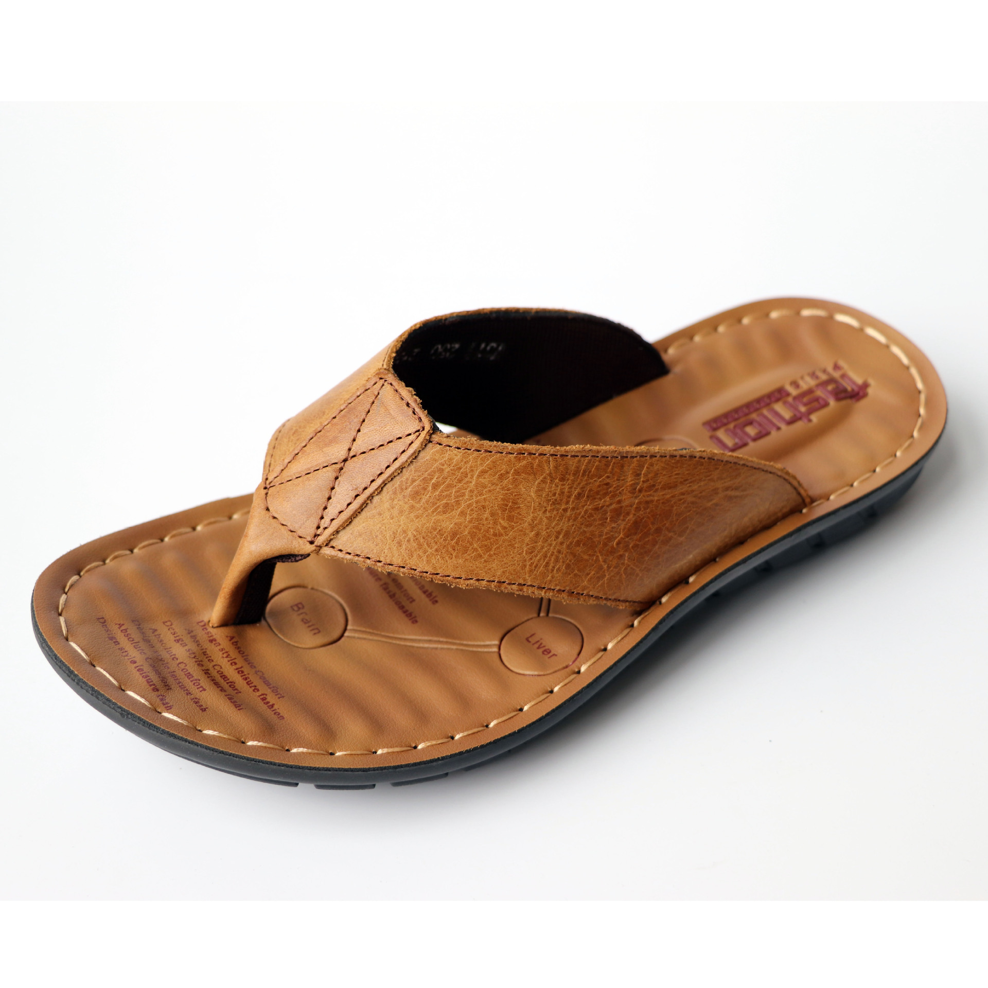 أحذية رجالية جلدية 2026، صنادل - مراجعة Flip Flop Leather Men وسعره