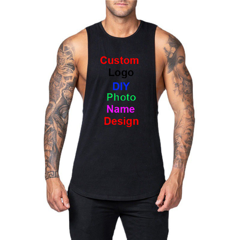 الرجال مخصص شعار العلامة التجا - مراجعة Tank Top Muscle وسعره