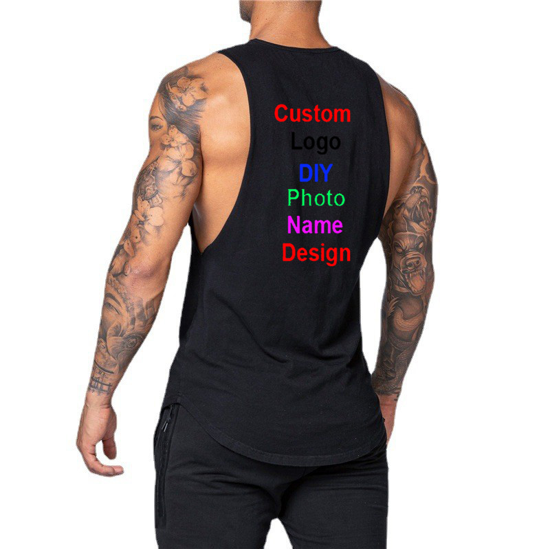 الرجال مخصص شعار العلامة التجا - مراجعة Tank Top Muscle وسعره