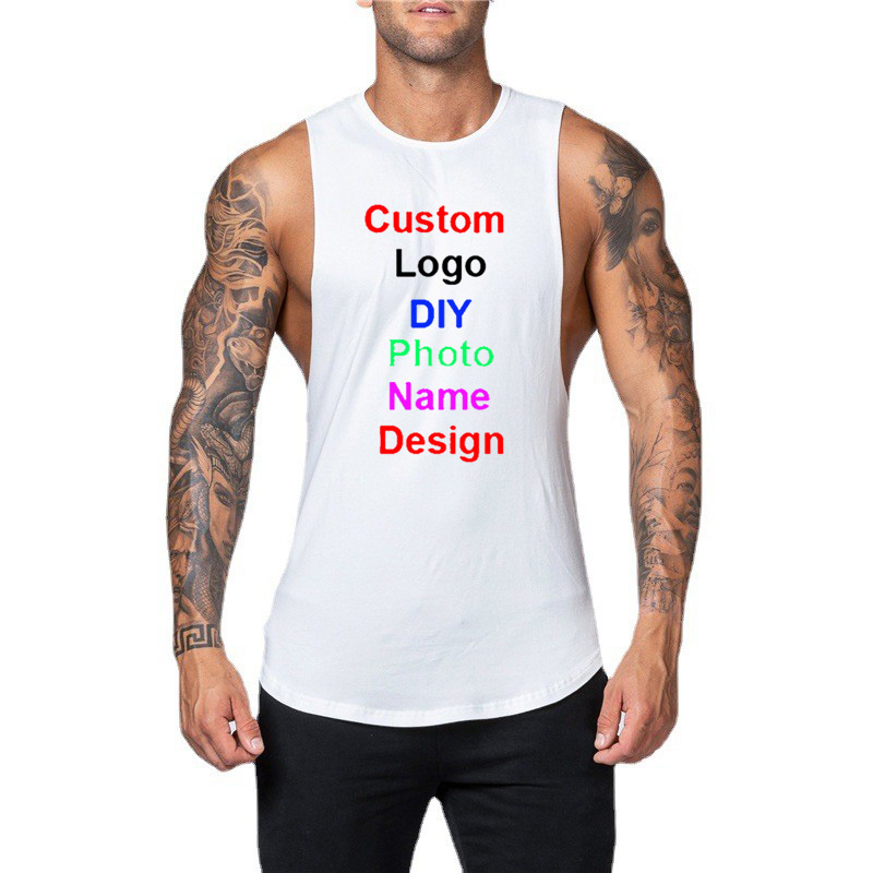 الرجال مخصص شعار العلامة التجا - مراجعة Tank Top Muscle وسعره