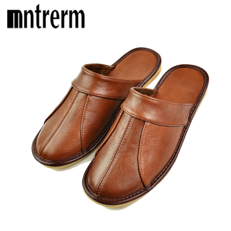 Mntrerm-شبشب رجالي سهل الارتدا - مراجعة Flip Flop Leather Men وسعره