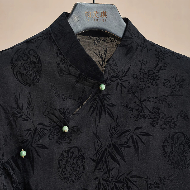 الرجعية رقيقة قميص جديد النمط  - مراجعة Shirt Camp Collar وسعره