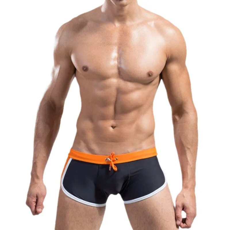سروال سباحة رجالي برباط، شورت  - مراجعة Swim Trunk Quick Dry وسعره